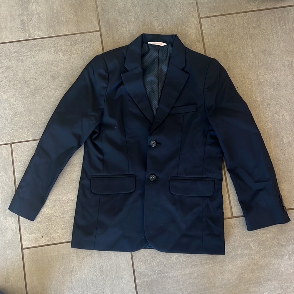 Cat & Jack Boys Navy suit jacket size 10